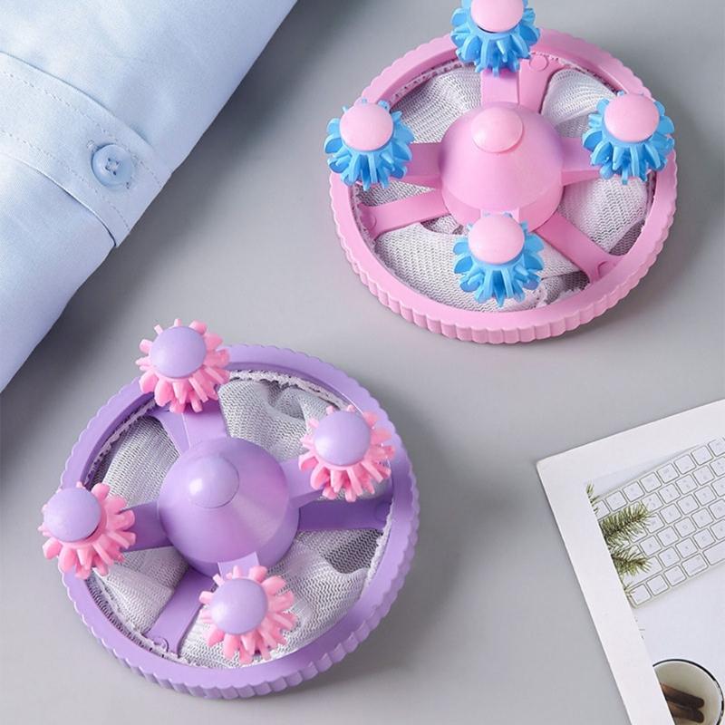 Wäsche-Schmutzsammler für Waschgänge, Waschmaschinen-Haarfänger mit Netzbeutel und Kunststoffoberteil für Tierhaare Kleidungspflege