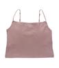 Peach John PJ COLORS Pink Size Sheer Bra Top with Cups Push-Up Non-Wired Bra, Brown, S, Short, Off-the-Shoulder, Backless,