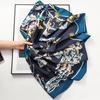 New 18 silk silk scarf women's light luxury high sense 100 mulberry silk shawl temperament twill scarf