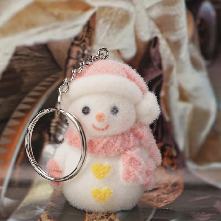 Multipurpose Snowman Keychain Pendant Charm for Personalizing Your Space with Festival Decoration Home Decoration