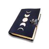 Lunar Eclipse Leather Journal, Leather Diary, Leather Notebook, Travel Journal, Sketchbook,