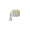 INS Style Color Plaid Apple Earphone Cover for AirPods 1 /1 Generation Star Pendant Case PRO1 Cartoon PRO1