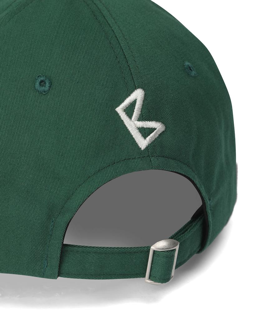 BLOW Tone-On-Tone Logo Ball Cap - Deep Green