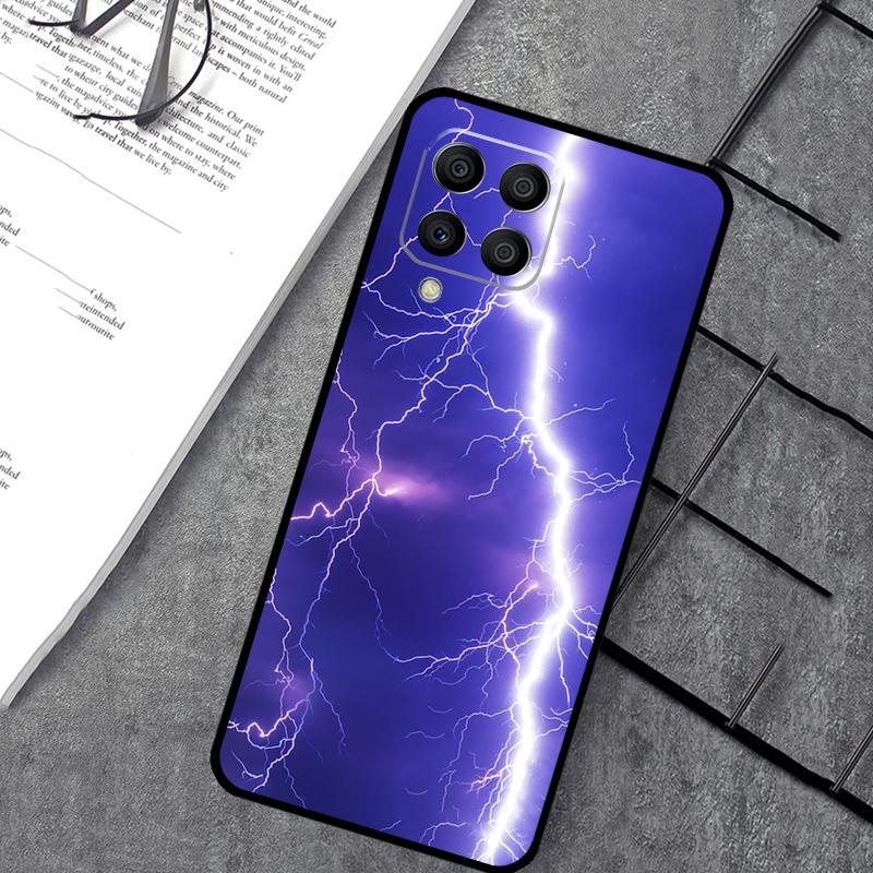 Sky Lightning Style Case For Samsung Galaxy M15 M11 M12 M13 M14 M06 M16 M36 M56 M31 M53 M32 M52 M35 M55 M34 M54