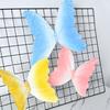Handmade Crinkle Paper Butterfly Decorations For Storefront Visual Merchandising Event And Photo Backdrops
