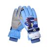 Ski Gloves for Children, Warm Winter Gloves for Boys, Five-Finger Thickened Fleece, Waterproof, Cute Student Gloves for Boys and Girls, Cotton Gloves
