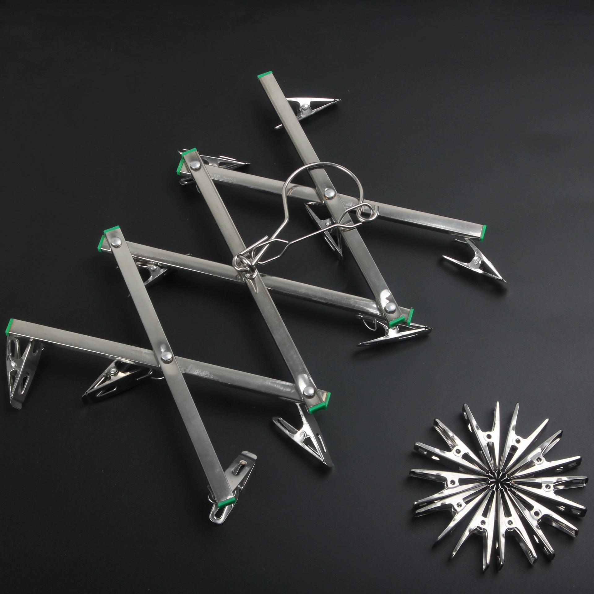 

10-Clip Film Drying Rack for Darkroom - Compatible with 135/120/4x5 Formats