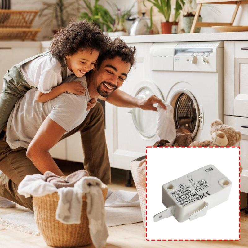 Plastic Safety Switches with Heat Resistance for Washing Machines for Longevity and Frequent Use In Household Appliances