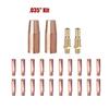 Diffuser Liner Tips Nozzle With Liner Consumable Gasless Nozzle MIG Torch Mig Welder Nozzles Diffuser Practical