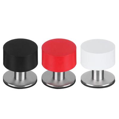 Self Adhesive Non Punch Heavy Duty Door Stop Door Stopper Rubber Stopper Rubber Floor Protector