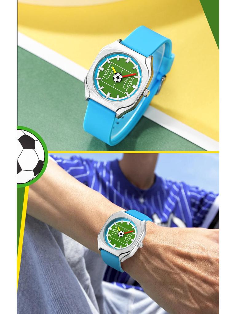 2024 World Cup Men's Sports Watch - Silicone Strap, Fashionable Fan Wristwatch