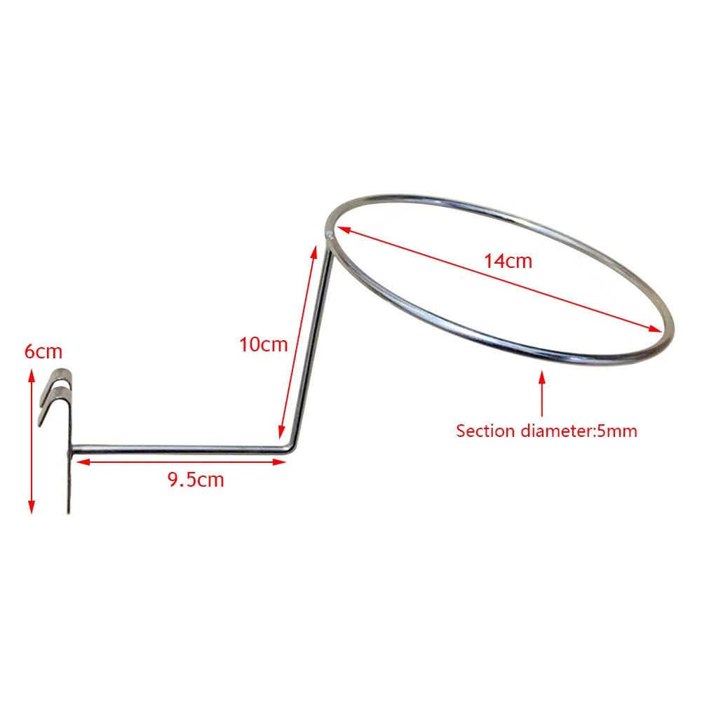 Motorcycle Helmet Holder Hanger Rack Wall Mounted Hook for Coats Hats Caps Helmet Rack Black Steel Accessories