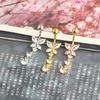 Butterfly Zircon Navel Ring Rhinestone Belly Button Ring Body Piercing Jewelry  Party Decoration