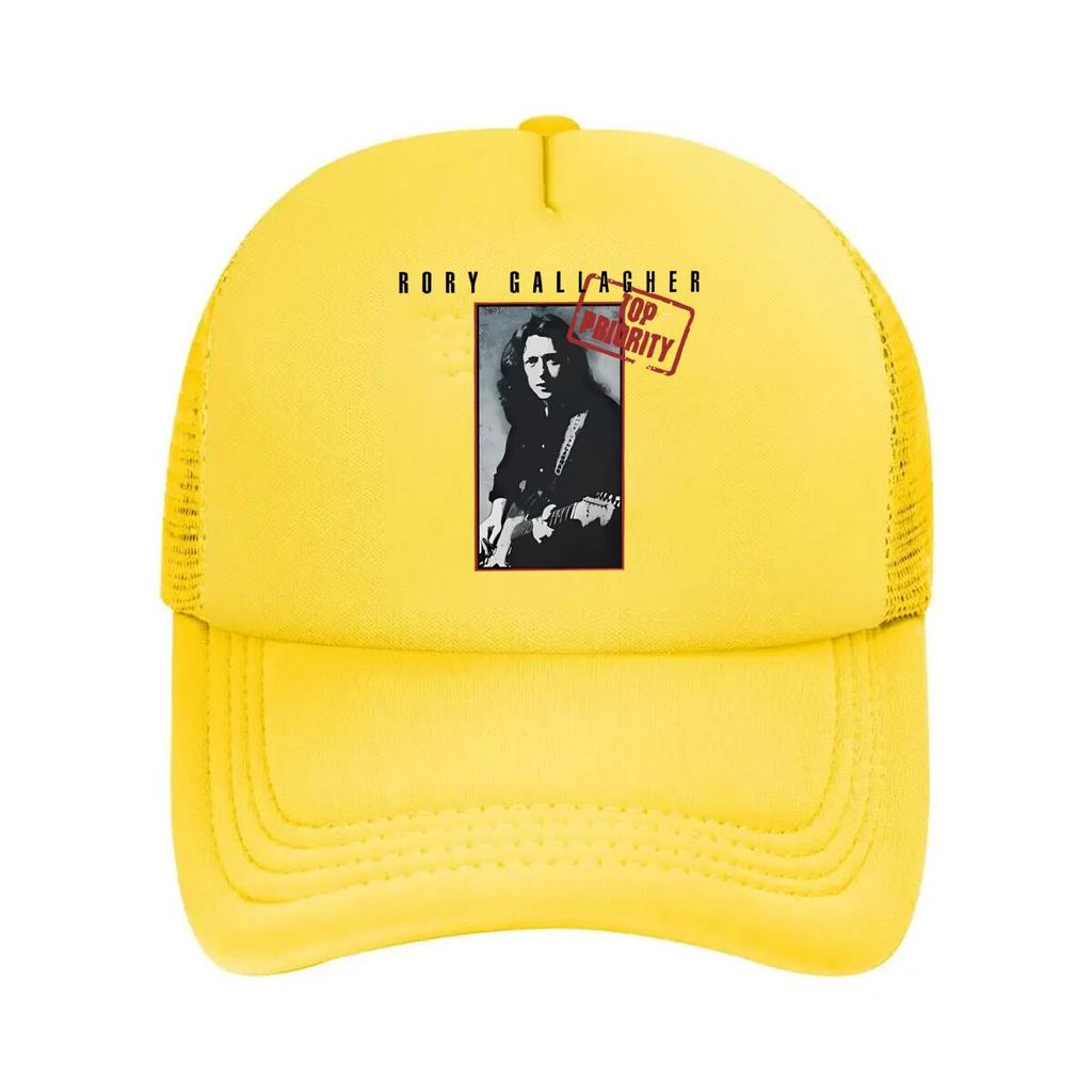 “Rory Gallagher Music, Rock Design” Mesh Baseball Cap