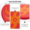Educational Flying Disc Safe Flying Disc Toy for Kids Playing 1Pcs Red