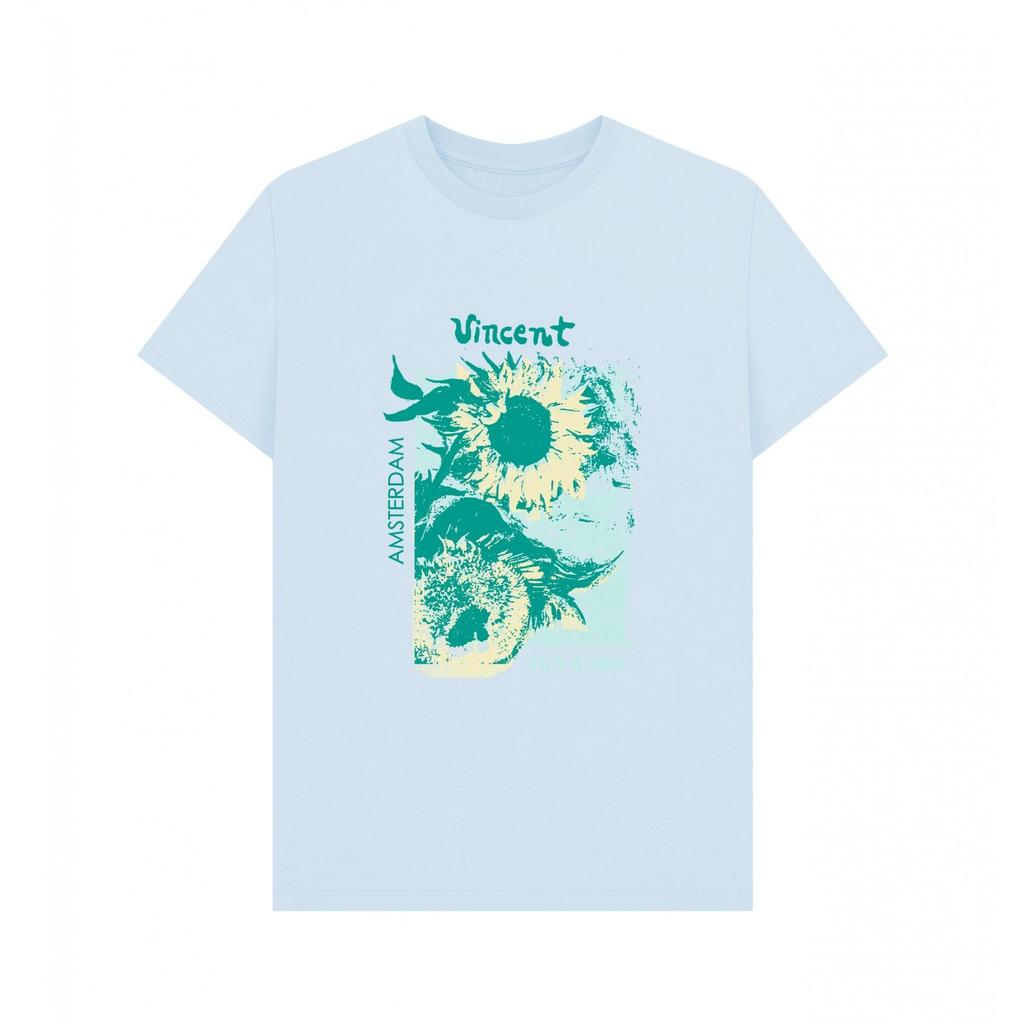Apoh Unisex Adult Sunflowers Vincent Van Gogh T-Shirt