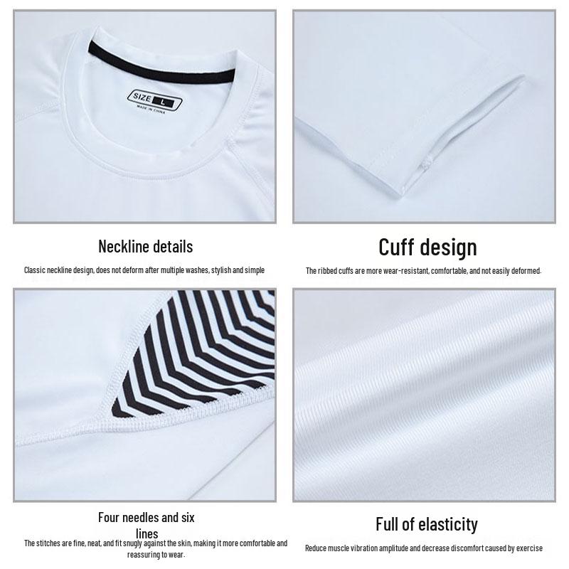 Children's Quick-Dry Tight Base Layer: Men's Autumn/Winter Running, Girls' Basketball, Football High-Elastic Training Suit.