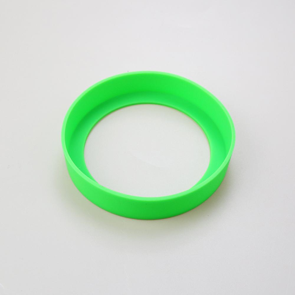 28 Colors 9.0CM Silicone Cup Bottom Cover Coaster Sleeve Water Cup Protective Cover 90MM Wear-resistant Cup Bottom Cover