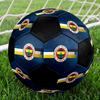 Fenerbahçe S.K Pallone da Calcio Colorato Per Tutte le Età Cucito a Macchina PVC Pronto per la Competizione Resistente Alto Rimbalzo.TAGLIA5