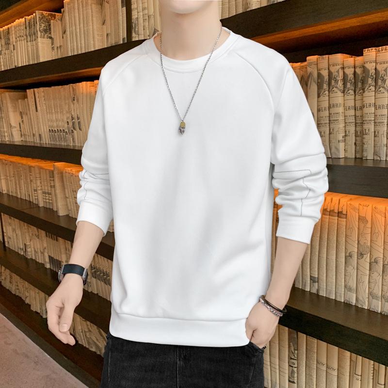 Warm Foundation In Autumn and Winter, Simple Wind Fleece Sweater, Young Men's Matching Top