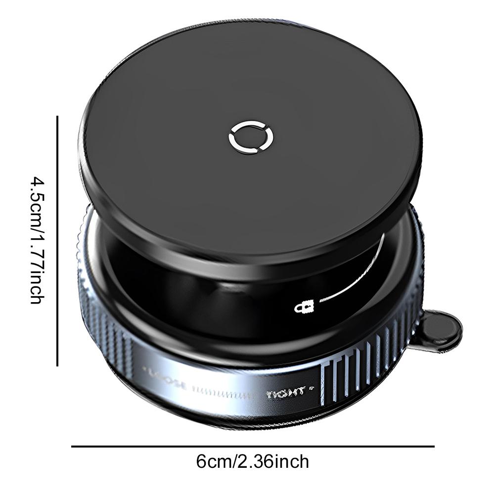 

Магнитный держатель для телефона в автомобиль с вращением на 360°, складное автомобильное крепление для телефона, держатель для телефона из алюминиевого сплава, вакуумная адсорбция, автомобильный кронштейн для телефона