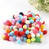 20g/Pack Assorted Color Fluffy Soft Pompom Ball 8/10/15/20/25/30mm Size Available Plush Balls Handmade Craft Material Supply ZYF