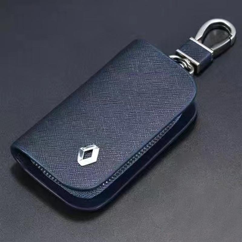 Leather Car Key Case Key Full Cover For Renault Clio Megane Captur Kadjar Laguna Scenic Espace Koleos Twingo II III IV MK 2 3 4 Y999