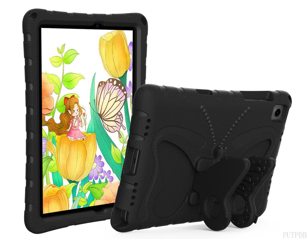 NEW EVA Kids Butterfly Stand Case For Samsung Tab A11+A9+Plus 11"SM-X210 X216B Tablet Cover Tab A11/A9 8.7"X110/X115 Funda+Strap
