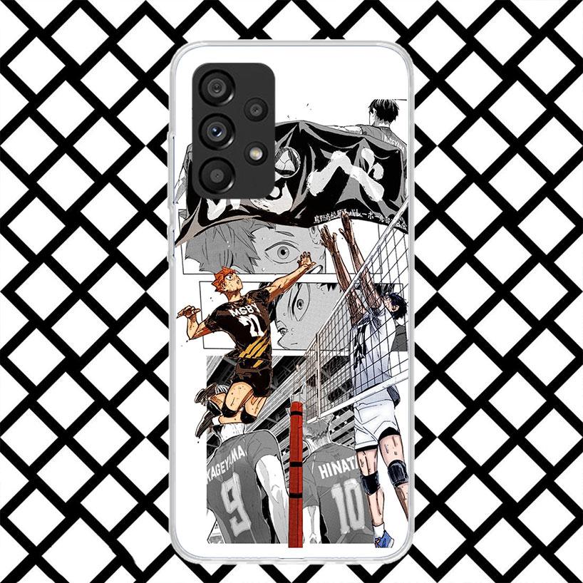 

Haikyuu Oya Volleyball Anime Phone Case for Samsung Galaxy A52 A42 A32 A22 A12 A02S A51 A50 A71 A70 A41 A31 A21S A40 A30S A20S A Samsung A40