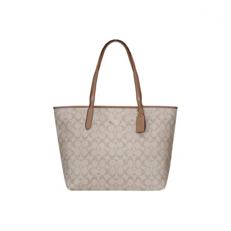 

Koujia High Version City33 Tote Bag Classic Vintage Flower Large Capacity Single Shoulder Handheld Underarm Women s 33x16x29