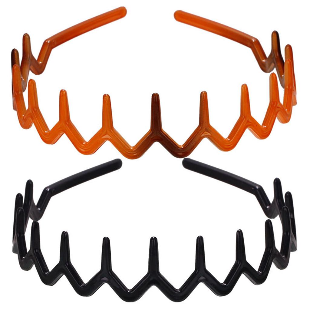 Plastic Small Wave Plastic Head Buckle Ladies Liuhai Headband Hair Accessories