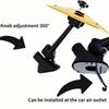 1Pcs Car Crash Cymbal Air Vent Mini Drum Car Hand-shooting Cymbals Car Drum Cymbal Air Vent Musical Instrument For Car Interiors