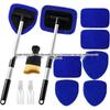 Telescopic Microfiber Car Window Cleaning & Defogging Brush Set