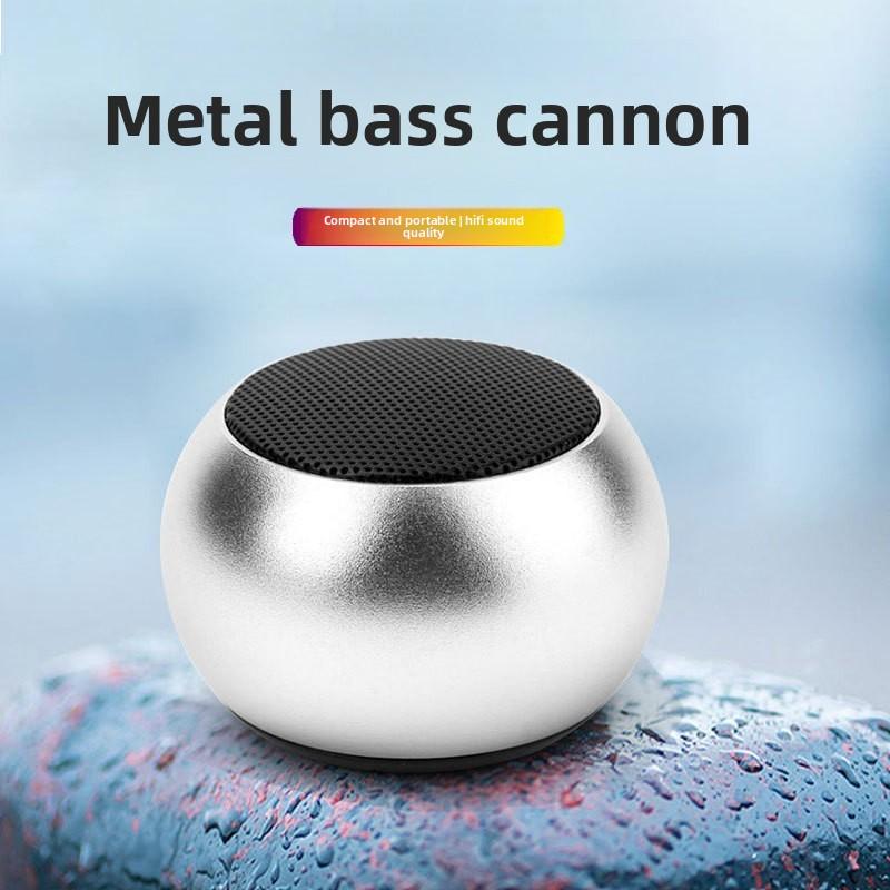 Portable Metal Bluetooth Mini Speaker Wireless Heavy Bass Subwoofer Stereo Sound Car Home Outdoor Desktop Small Audio subwoofer
