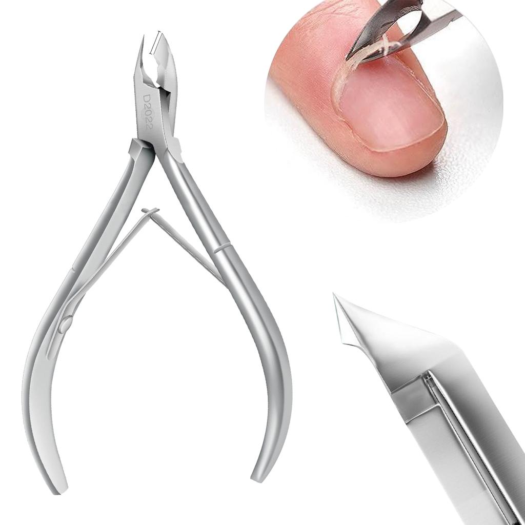 High Quality Stainless Steel Nail Cuticle Nipper Clipper Sharp Plastic Direct Beauty Tool for Cuticle Removal Dead Skin Removal