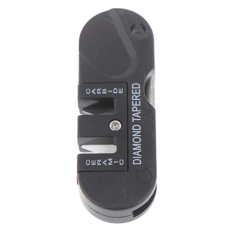 Compacts 4 in 1 Knifed Sharpener Pocket Tool Quick Edges Restorers Knifed Sharpener for Outdoor and Kitchen Use