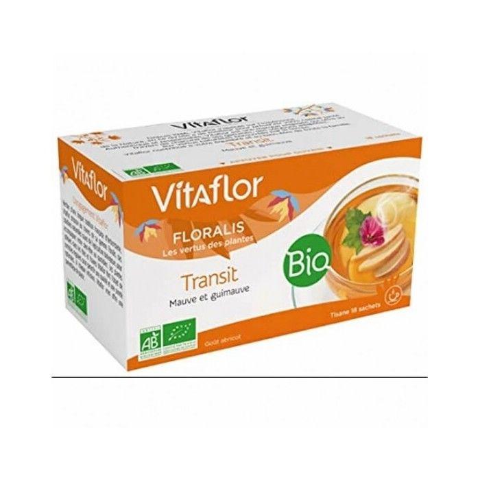 Vitaflor Organic Transit Herbal Tea 18 Sachets X1.5g