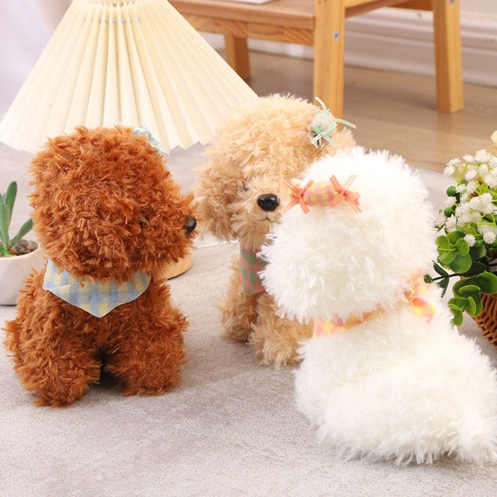 Baby Appease Stuffed Dog Doll Stuffed Animals Simulation Dog Plush Dog Plush Toy  Home Decor