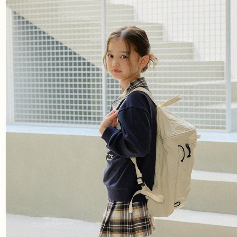  Olivan  School Symbol Skirt Top And Bottom Suit  Navy 