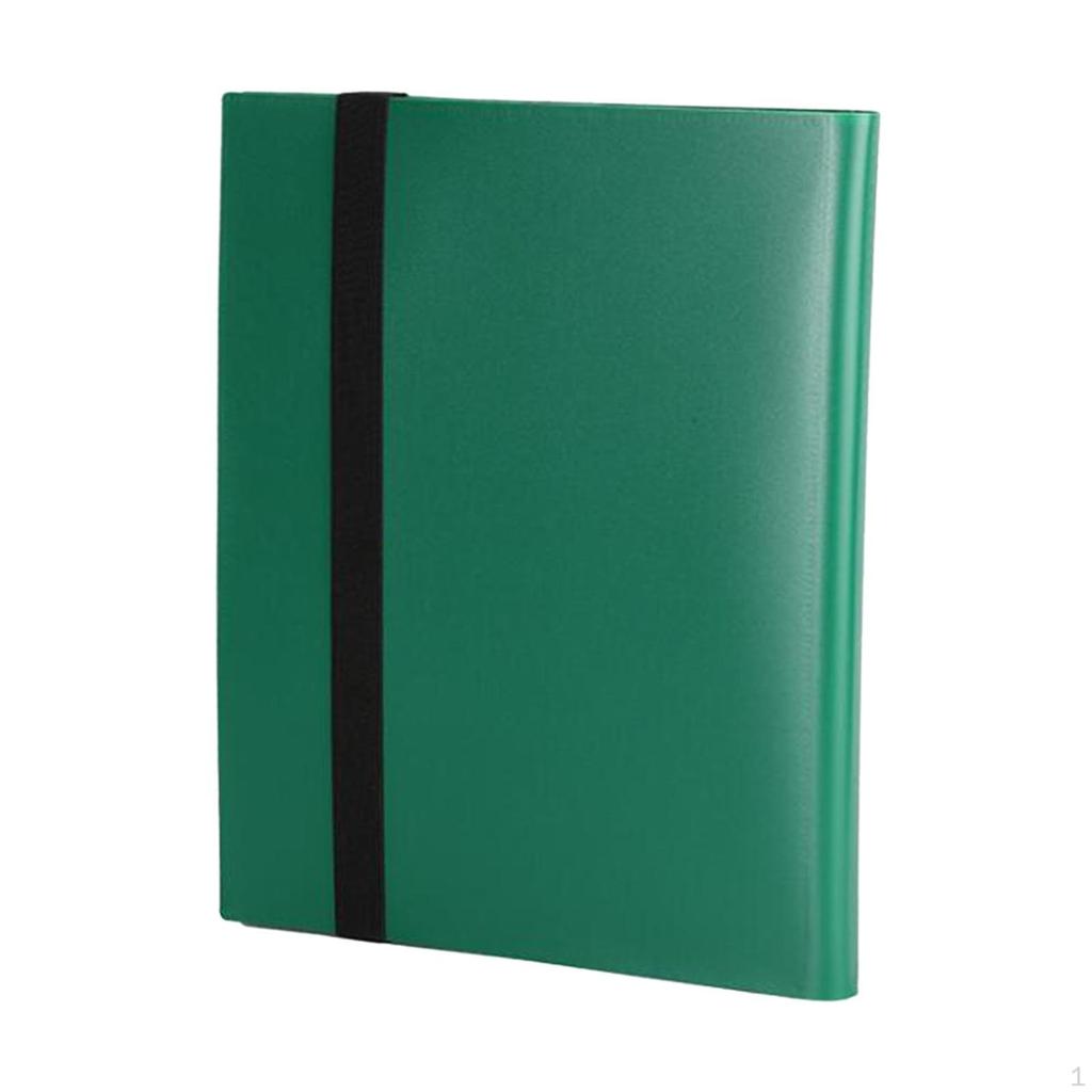 4 Pockets Trading Card Carrying Binder, Storage Case for Game Cards Sports Cards, Sturdy