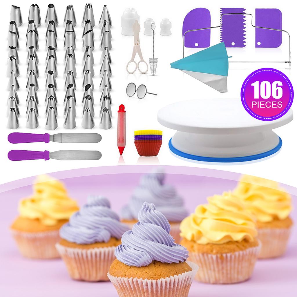 40 Pcs Set Kuchen Dekorieren Liefert Edelstahl Backenform Kit Küchenwerkzeug 40 Pcs Set Kuchen Dekorieren Liefert Edelstahl Backenform Kit Küchenwerkzeug