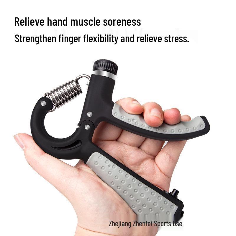 Adjustable Hand Gripper with Counter for Finger, Wrist, and Arm Strength Training