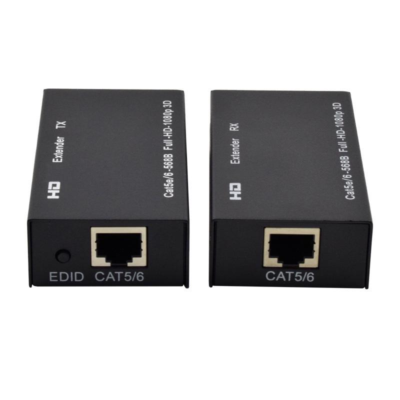 60m 1080P HDMI to RJ45 Extender Amplifier