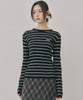 Nigaennikol Minimal Stripe Slim Ls Knit_2 Color