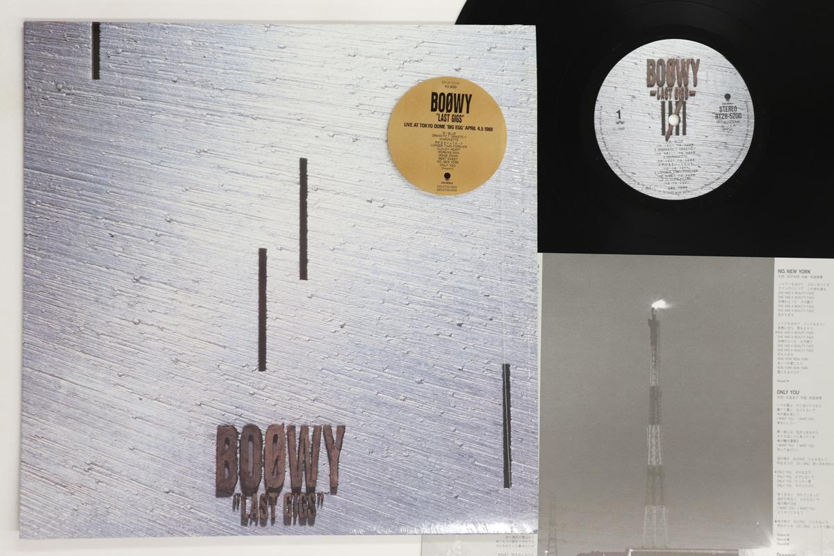 

LP Record BOOWY - Last Gigs RT285200 EMI 1988 Japan Japanese Pop/Rock Used