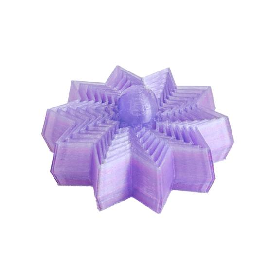 Expanded Sensory Fidget Star Whirling Spiral Star Fidget Toy Spinning Tower Flexible Star with Handle for Stress Anxiety Relief Home Office Desk Toy