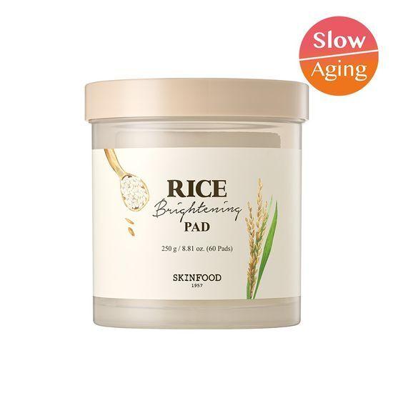 SkinFood Rice Brightening Pads (60 Pads)