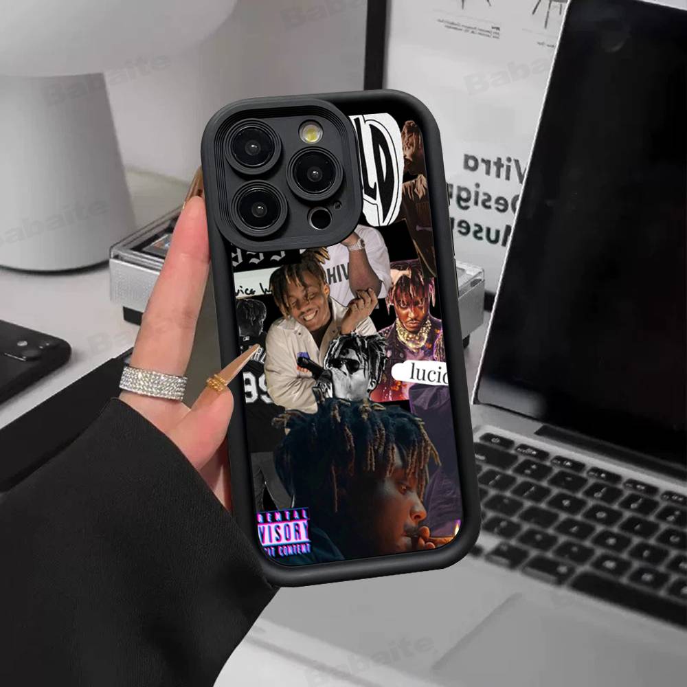 Rap Singer J-Juice W-Wrld Phone Case For IPhone 17 16 15 14 13 12 11 Pro Max 16E Plus INS Soft Cover