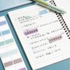 10 Pcs Sticky Notes Page Markers Practical Reading Tabs Self-adhesive Sticky Index Tabs for Books Bookmarks Binders