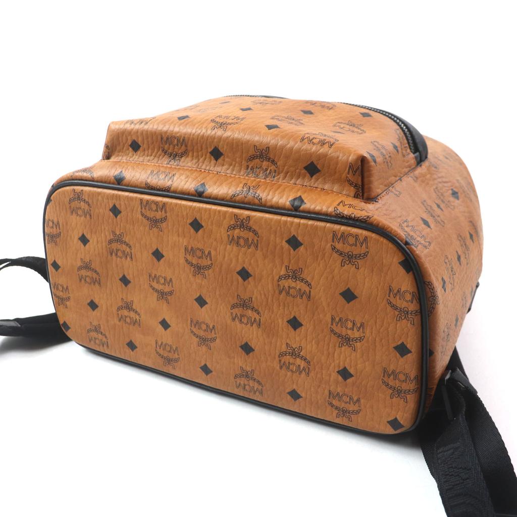 Pristine MCM Backpack  Daypack Stark Backpack in Visetos Medium canvas  Used